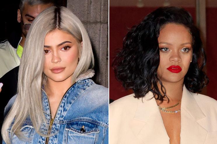 Kylie Jenner and Rihanna