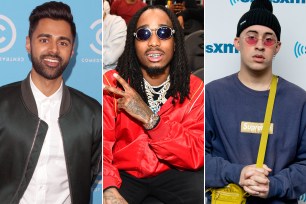 Hasan Minhaj, Quavo and Bad Bunny