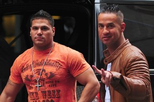 Ronnie Ortiz-Magro and Mike Sorrentino