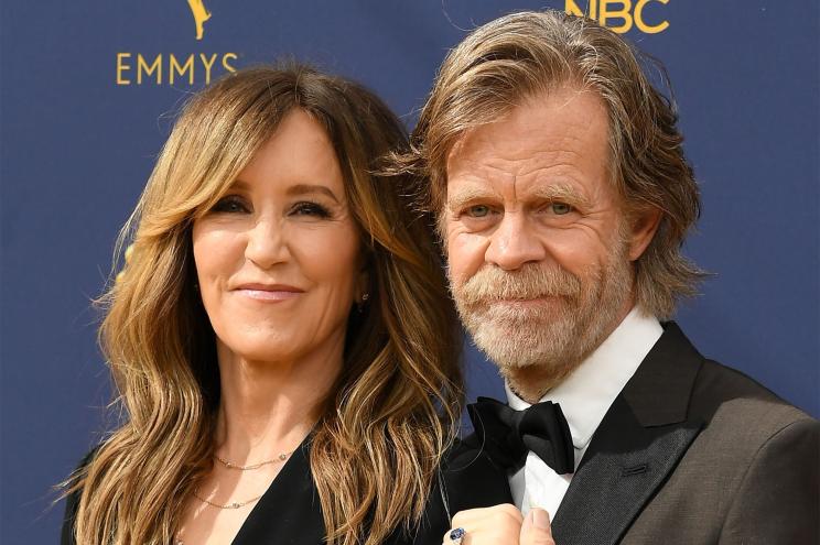 Felicity Huffman and William H. Macy