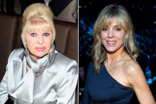 Ivana Trump and Marla Maples