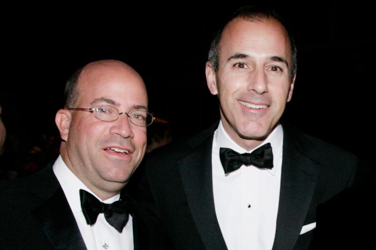 Jeff Zucker and Matt Lauer