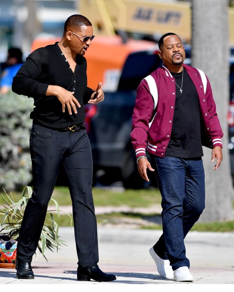 Smith is back with Martin Lawrence for the third time around. The two released the original "Bad Boys" in 1995.