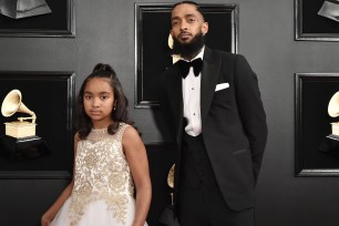 Emani Asghedom and Nipsey Hussle