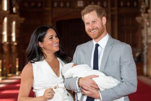 Meghan Markle, Prince Harry and baby Archie