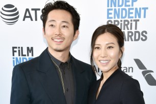 Steven Yeun and Joana Pak