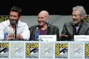 Hugh Jackman, Patrick Stewart and Ian McKellen