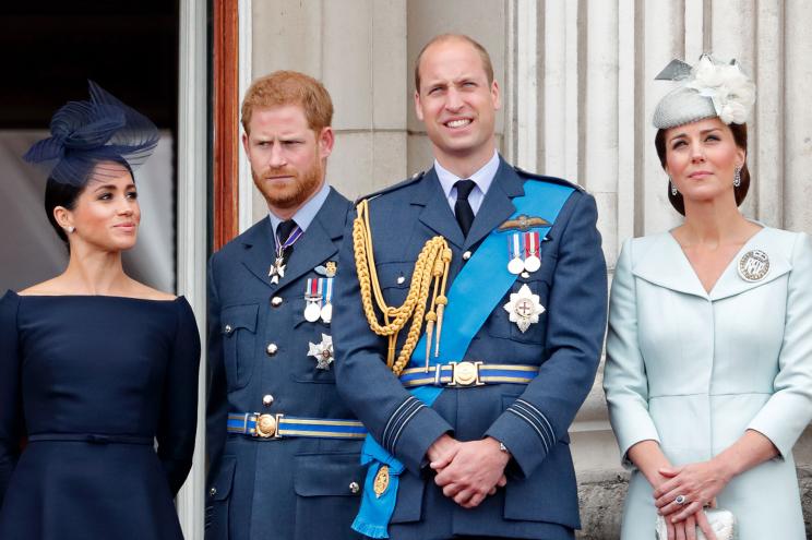 Meghan Markle, Prince Harry, Prince William and Kate Middleton