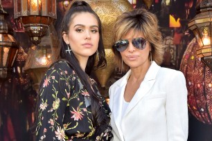 Amelia Gray Hamlin and Lisa Rinna