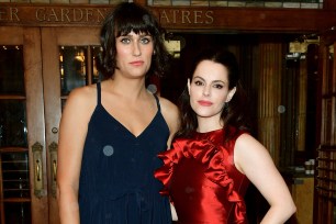 Teddy Geiger and Emily Hampshire