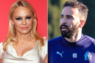 Pamela Anderson; Adil Rami