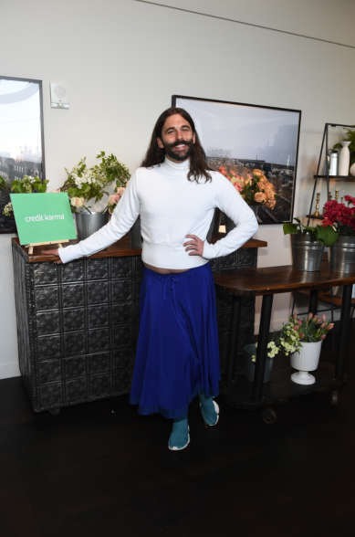 Jonathan Van Ness co-hosts Credit Karma’s IRL (In Real Life) event in New York.