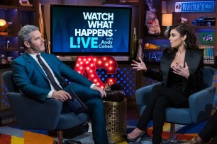 Andy Cohen and Bethenny Frankel