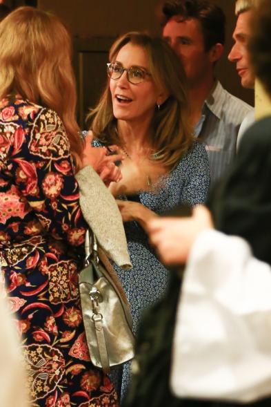 Felicity Huffman and William H. Macy attend daughter Sofia Grace's graduation