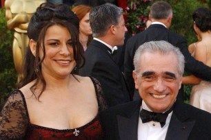 Catherine and Martin Scorsese