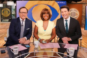 Anthony Mason, Gayle King and Tony Dokoupil