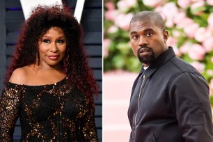 Chaka Khan and Kanye West