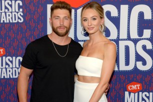 Chris Lane and Lauren Bushnell