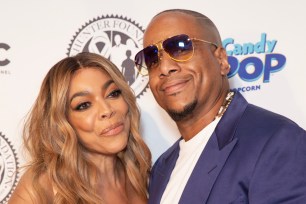 Wendy Williams and Kevin Hunter in 2018