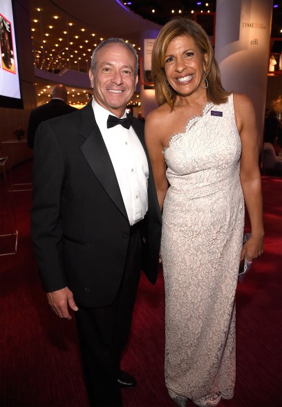 At the start of their relationship the two kept their relationship under wraps. But when photos emerged of Joel, the jig was up. Hoda made light of the reveal on "Today" saying, "I feel some relief. I talked to him this morning and he said, Who cares? Who cares!"