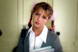 Britney Spears in "Hit Me Baby One More Time"