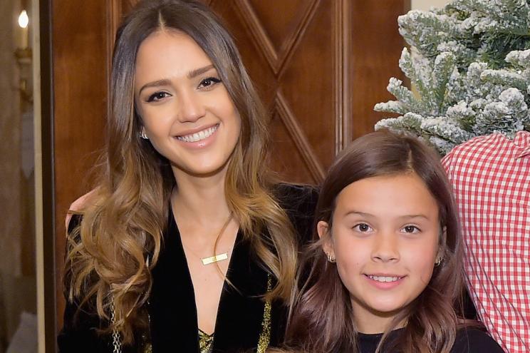 Jessica Alba and daughter Honor Warren