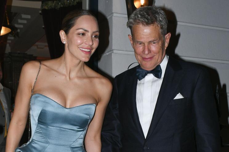 Katharine McPhee and David Foster