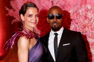 Katie Holmes and Jamie Foxx