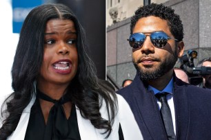 Kim Foxx and Jussie Smollett