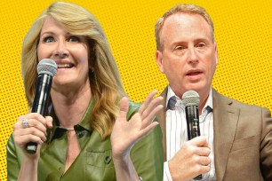 Laura Dern and Bob Greenblatt