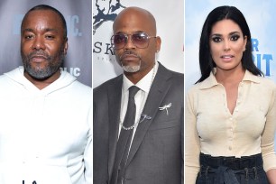 Lee Daniels, Damon Dash and Rachel Roy