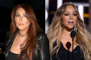 Stella Bulochnikov and Mariah Carey