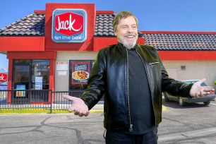 Mark Hamill had too big of a sense of humor for Jack in the Box.