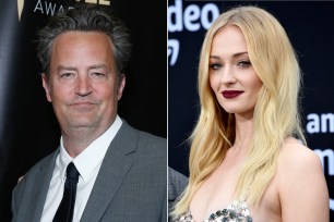 Matthew Perry and Sophie Turner