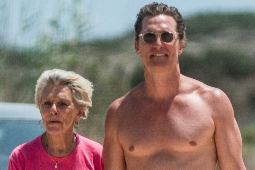 Matthew McConaughey vacations with his mom and more star snaps