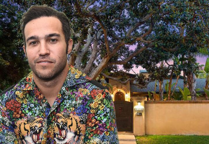 Pete Wentz and his Encino home.