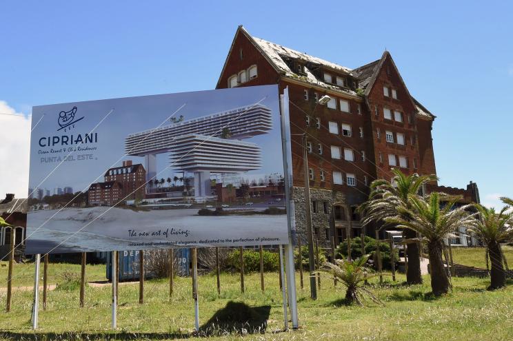 The restoration project of the abandoned iconic San Rafael hotel.