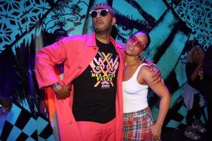 Swizz Beatz and Alicia Keys