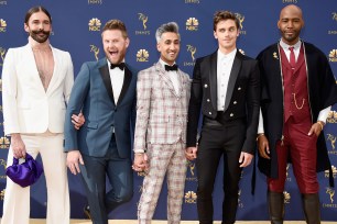 Jonathan Van Ness, Bobby Berk, Tan France, Antoni Porowski, and Karamo Brown