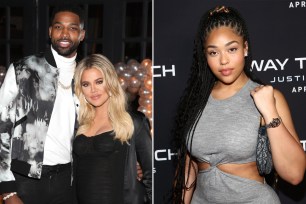 Tristan Thompson, Khloé Kardashian and Jordyn Woods