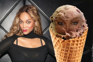 Tyra Banks is launching "Smize Cream" ice cream