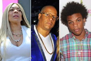 Wendy Williams, Kevin Hunter and Kevin Hunter Jr.