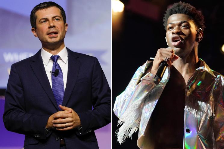 Mayor Pete Buttigieg and Lil Nas X