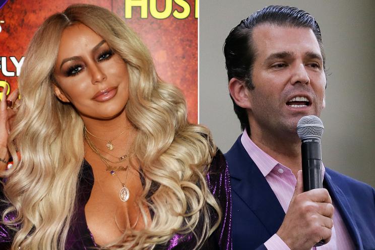 Aubrey O'Day and Donald Trump Jr.