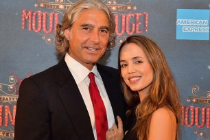 Eliza Dushku and Peter Palandjian