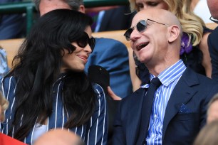 Jeff Bezos and Lauren Sanchez