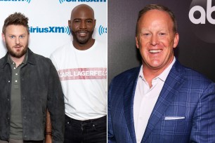 "Queer Eye" stars Bobby Berk and Karamo Brown and Sean Spicer