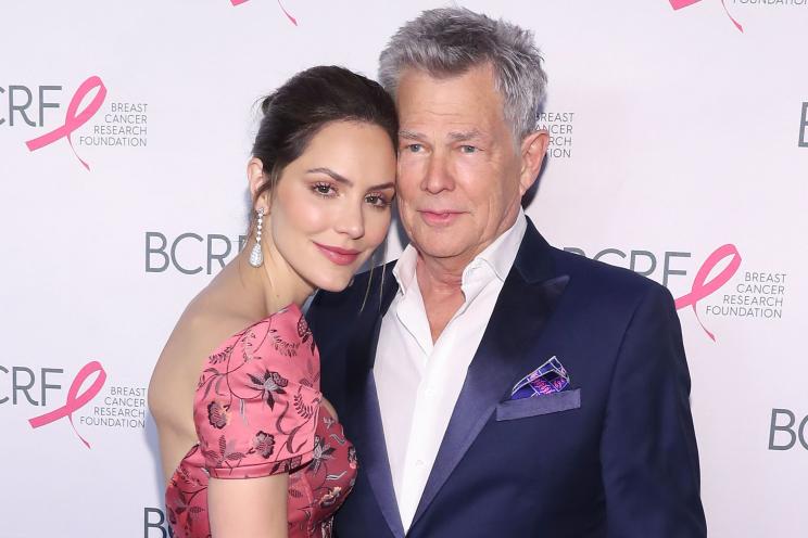 Katharine McPhee and David Foster