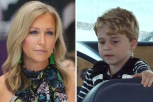 Lara Spencer and Prince George