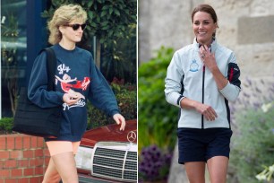 Princess Diana and Kate Middleton